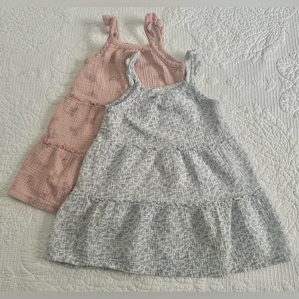 Girls Dresses Rabbit + Bear